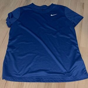 Nike - women’s large blue short sleeve shirt